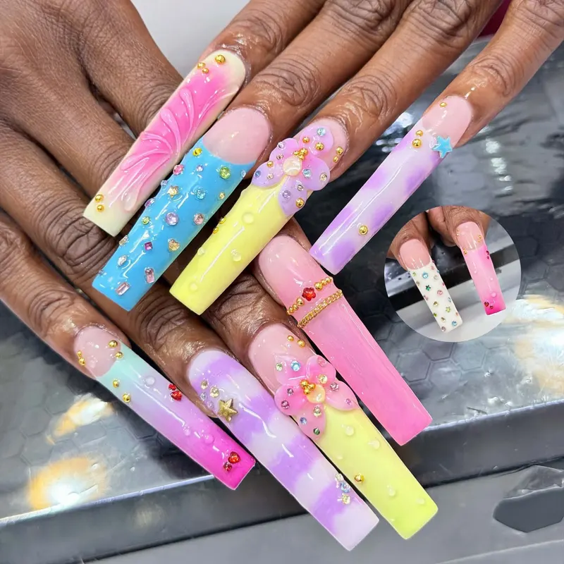 Sculpted Gel X French Tip - Da Nang Nail Art