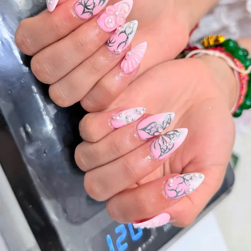 Soft Lavender Aurora Shine - Da Nang Nail Art