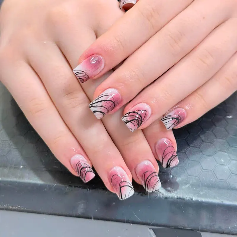 Warm Terracotta Minimalist - Da Nang Nail Art